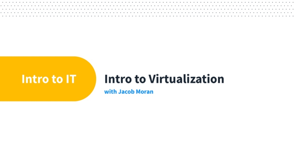 Intro to Virtualization picture: A Intro to Virtualization picture: A